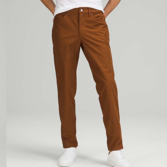 LULULEMON Copper Brown‎ ABC Pant Slim 34” *Utilitech Abrasion Resistant Pants 31